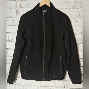 Women's Eddie Bauer Midweight Black Soft Shell Jacket